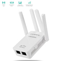 HomeNet Boost Wi-Fi Signal Extender – Powerful Long-Range Internet Booster