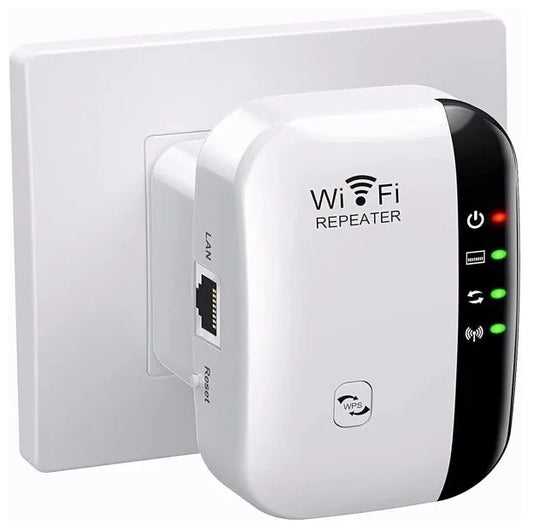 HomeNet Boost™ AC1200 Wi-Fi Extender – Dual-Band (2.4 GHz & 5 GHz), Wall-Plug Design